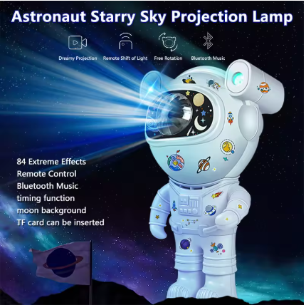 Proyector Astronauta Con Bluetooth